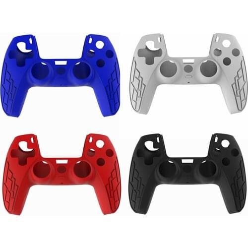Newest Handle Sleeve Silicone Case Dustproof Skin Protective Cover Anti-Slip for PlayStation 5 PS5 Controller Game Accessories