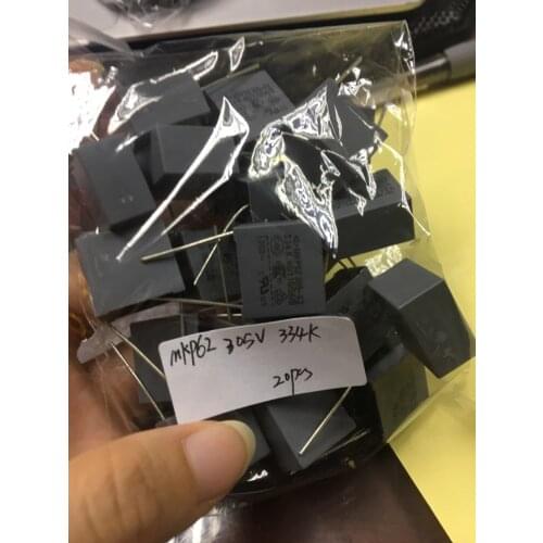 New 20PCS MKP62 305V 334K 0.33UF 330NF X2 Safety capacitance P15MM