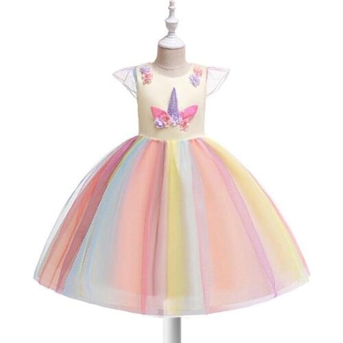 Pudcoco Dress Summer Sleeveless Ball Gown Embroidery Evening Party Summer Mesh A-Line Patchwork Casual Baby Girl Clubwear