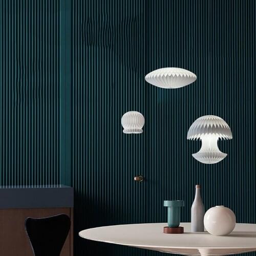 Nordic Pendant Lights Organ Paper Hanging Lamps Living Room Decoration Bedroom Bedside Restaurant Shop Indoor Modern Chandeliers