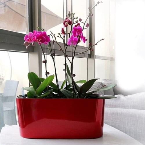 Durable And Anti-Aging Plastic Automatic Watering Flower Pot