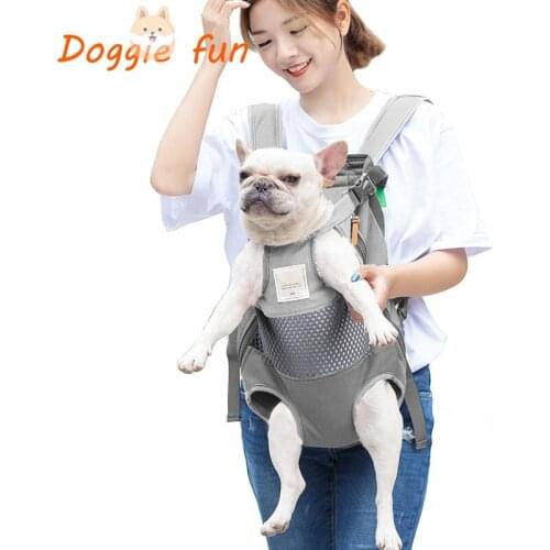 Pet Backpack Carrier Front Travel Dog Bag Carrying For Animals Small Medium Dogs Bulldog Puppy Mochila Para Perro For Cat Dogs