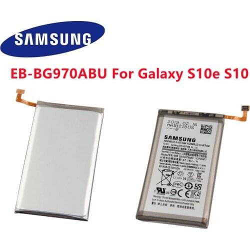 SAMSUNG Orginal EB-BG970ABU 3100mAh Battery For Samsung Galaxy S10E S10 E G9700 SM-G970F/DS SM-G970F SM-G970U SM-G970W