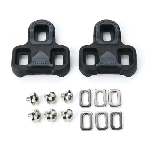 Bicycle Pedal Cleats Compatible With LOOK KEO Road Bike Self-Locking Plate Ultralight Cycling Pedals Shoes Floating Bike Parts