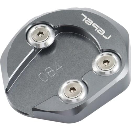 Motorcycle Kickstand Extension Pad Side Stand Enlarger Plate for Honda Rebel CMX300 CMX500 2017-2021