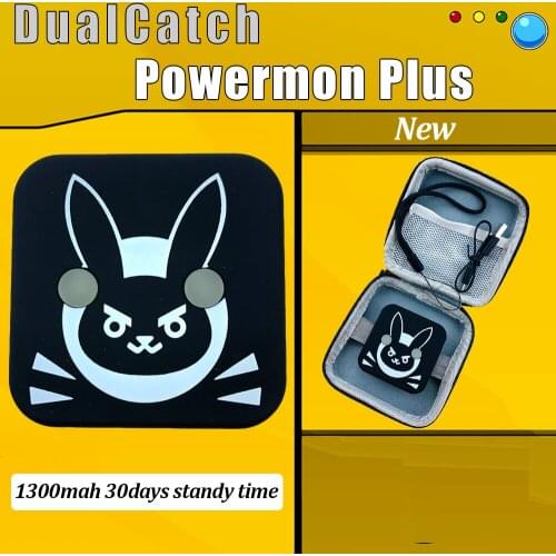 2020 Bluetooth Automatic Remind DualCatch Powermon Plus Smart Toys for Nintend Switch Pokemongo Plus Games with 1300mah battery