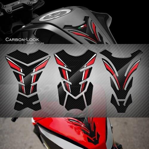 For Yamaha Honda Kawasaki Suzuki Motorbike For Triumph Aprilia RV4 RSV4 3D Motorcycle Tank Pad Protector