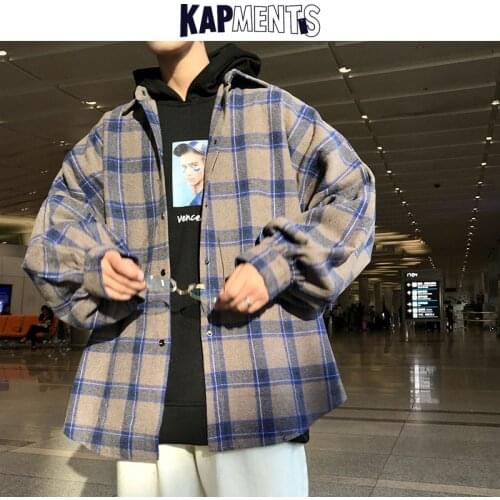 KAPMENTS Mens Flannel Shirts