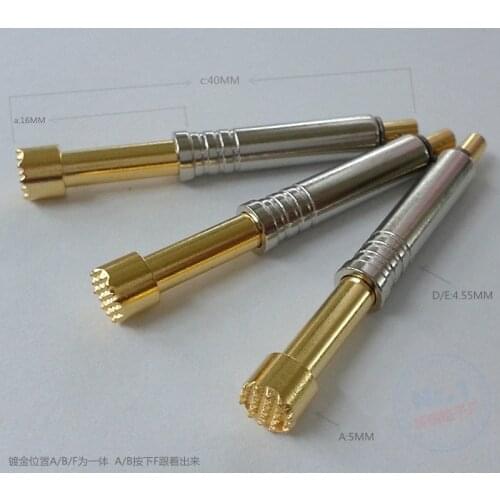 Super Large Probe 5MM Plum Blossom Needle PH-6H (21 teeth) Thimble 40MM Long Test Probe Extra Large Spring Needle