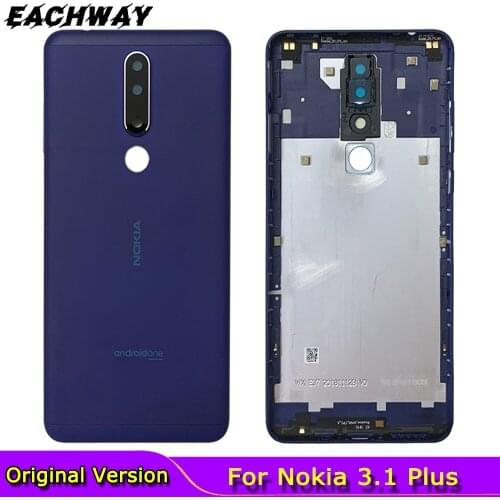 Brand new original Nokia 3.1plus battery back cover shell door shell replacement Nokia 3.1plus battery cover