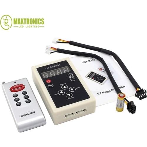 New 1set/lot 6803 RF Controller 133 Change for Dream Magic Color Chasing 6803 IC 5050 RGB LED Colorful strip Free shipping