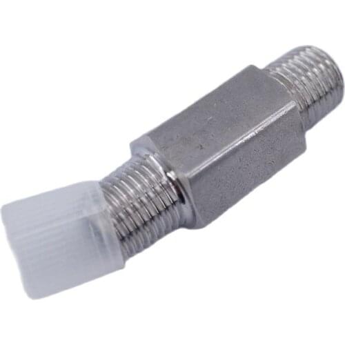 Free ship Check valve 1/4" 3/8" 1/2" male thread stainless steel 304 acid-proof Pneumatic hydraulic one-way Single check valve