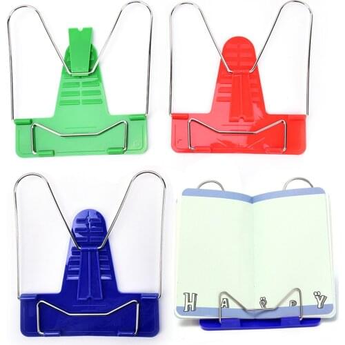 Adjustable Foldable Bookend Stand Reading Book Stand Document Holder Base Reading Book Shelf Bookend Reading 1 Pcs Portable