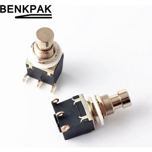 Latching type maintained SPDT Guitar Effects Stompbox Foot Pedal Switch True Bypass guitar switch