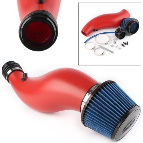 Auto Auto Car Air Intake Pipe For Honda Civic 1992 1993 94 95 96 97 98 1999 2000 EK EG W/ Air Filter Intake Pipe Red ABS Plastic