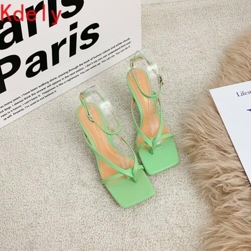 2021 Summer Women 7cm High Heels Flip Flops Sandals Fetish Platform Pleaser Yellow Gold Sandles Stripper Sexy Luxury Brand Shoes