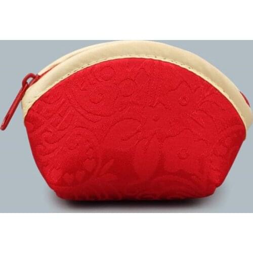 100pcs Red Pouches Jewelry christmas Gift Bracelets Beads Charms Bag packing NO357