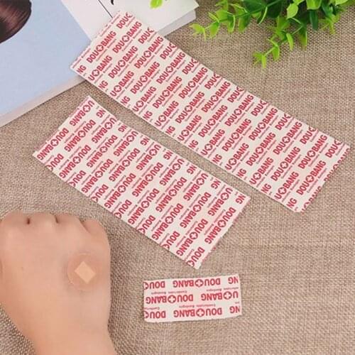 100Pcs/Bag Round Band Aid Wound Plaster Sterile Hemostasis Stickers First Aid Waterproof Healing Circle Adhesive Bandage 22mm