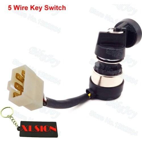 5 Wire On Off Ignition Key Switch For Chinese Generator 170F 178FA 178F 186F 186FA