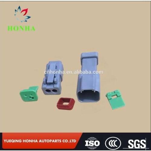 AT04-2P DT06-2S AT06-2S 2 Pin Female Male DT Series Waterprooof Auto Plugs Car Connector DT04-2P For Deutsch