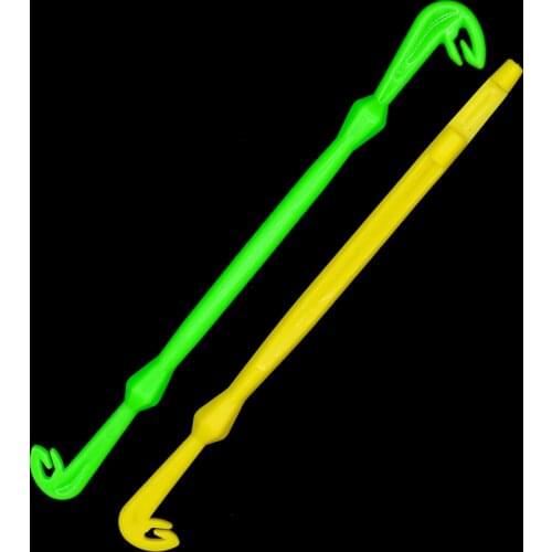 Easy Hook Loop Tyer 2pcs/lot Plastic Carp Fishing Quick Knot Tying Tool Fishing Hook Remover Disgorger Drop Shipping