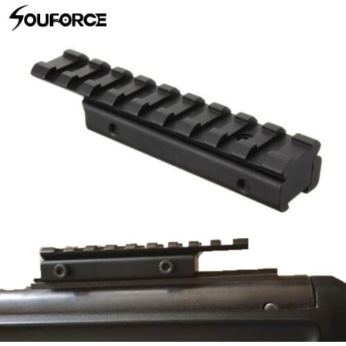 US Rifle Scope Mount Base Dovetail Extend Weaver Picatinny Rail Adapter 11mm to 20mm For Hunting
