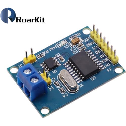 MCP2515 CAN Bus Module TJA1050 receiver SPI For 51 arduino Diy Kit MCU ARM controller