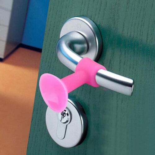 1PC 5 Colors Door Knob Silencer Crash Pad Wall Protectors Silicone Door Stopper Anti Collision Stop Products