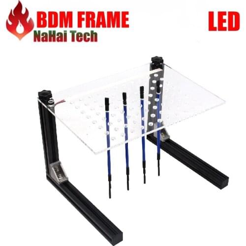 LED BDM FRAME ECU Programming Adapter 4pcs Probe Pens Full Set
