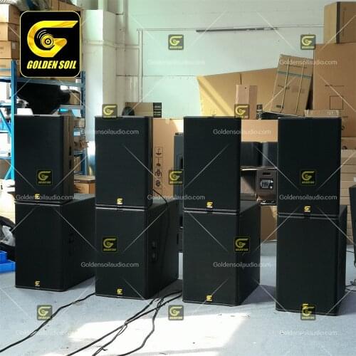 T24N double 12 inch line array speakers B30 subwoofer PA-SYS-ONE sound speakers
