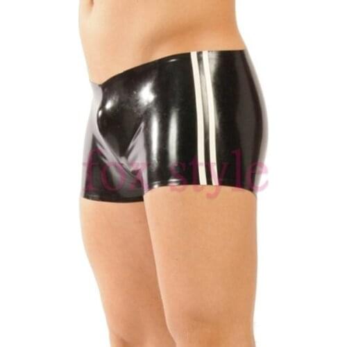 100% nature rubber briefs in two color