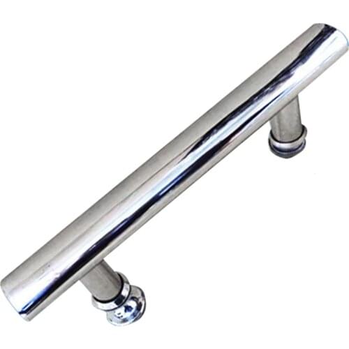 Stainless Steel Universal Door Handle Indoor Pull Hardware Silver Home Enclosure Durable Accessories Polished Shower