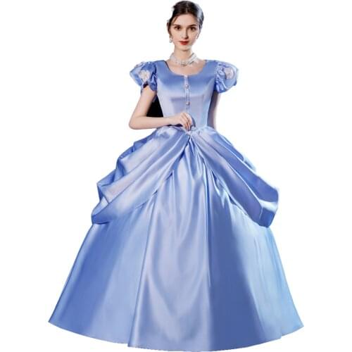Victorian rococo costume ball gown catwalk studio photo annual meeting British court dress prom dress party dress