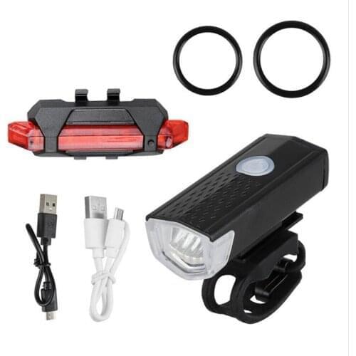 Waterproof Bicycle Light Bike Cycling Head Headlight Part Rechargeable