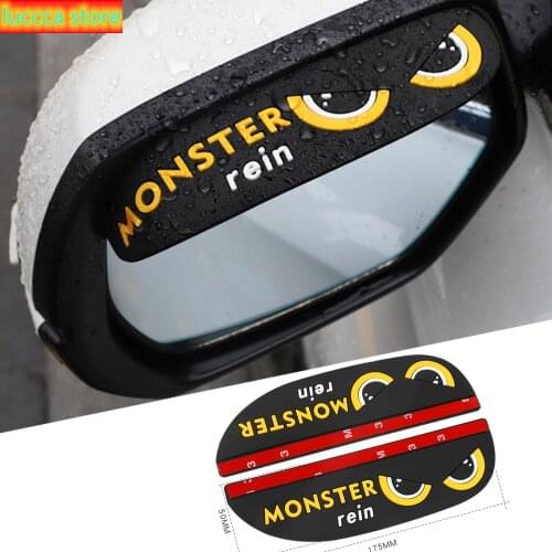 Two of you. Universal car rearview mirror, all cars for toyota chr, accessories ch-r aqua prius hiace honda jazz hyundai kona