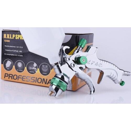 Mini HVLP Air Paint Spray Gun 1.4mm 1.7mm 2.0mm Nozzles Car Repair Gun Detail Touch Up Paint Sprayer