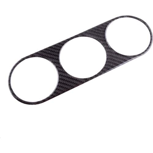 Car Front AC Air Conditioning Console Panel Cover Trim Carbon Fiber Fit for Dodge Challenger 2008 2009 2010 2011 2012 2013 2014