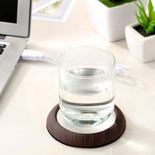 5V USB Heat Heater Pad for Tea Coffee Mug Warmer Cup Mat Home Office Supplies STTA889