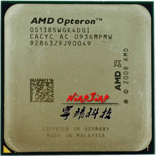 AMD Third Generation Opteron 1385 X4 1385 2.7 GHz Quad-Core CPU Processor OS1385WGK4DGI Socket AM3