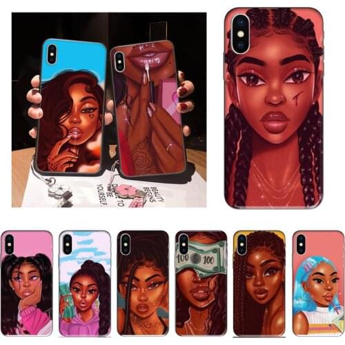 PXCEHNG Sexy black girl Phone Case For iPhone 12 Mini 11 Pro XS Max X XR 7 8 Plus
