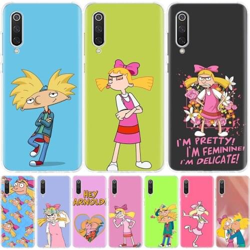 Cartoon Hey Arnold Fondos Silicon Phone Case For Xiaomi Redmi Note 10 9 8 9S 8T 7 6 5 6A 7A 8A 9A 9C Pro Customized Cover Coque