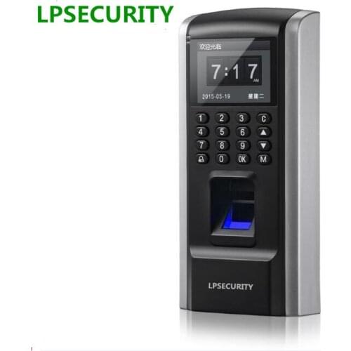 LPSECURITY TCP/IP RJ45 Fingerprint Access Control System Fingerprint Door Lock Access Control rfid Card reader