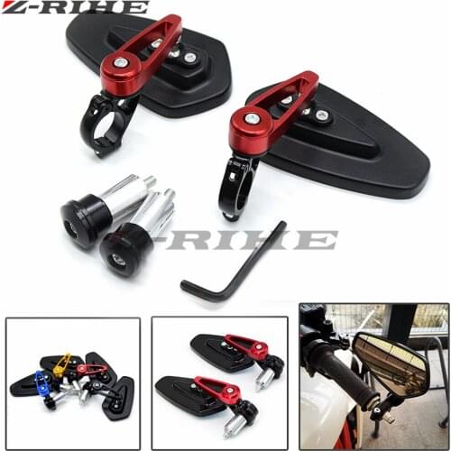 Universal Aluminum CNC Motorcycle Rearview Side mirror for Yamaha BMW Honda Suzuki Ducati Kawasaki Hyosung benelli ATV
