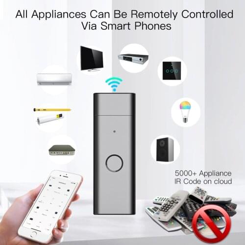 WiFi RF IR Universal Infrared Audio Video USB Voice Remote Control Smart Home APP RC USB HUB Compatible For TV DVD AC STB etc