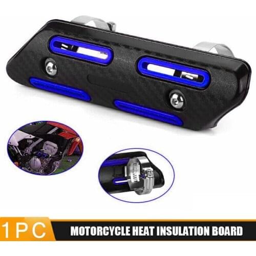 25-51mm Exhaust Heat Protector for YAMAHA YZ250F YZ450F WR250F WR450F Husqvarna FC FE HUSABERG FE 250 350 450 501