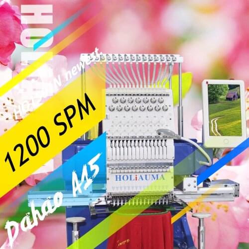 3 Years Quality Warranty!!Holiauma New Sequin Computerized Embroidery Machine Used Prices 1 Head Embroidery Machine motor driver