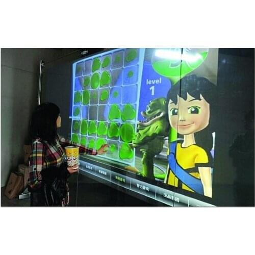 47 inch Interactive touch foil Truly 6 points multi-touch foil film for glass, driver free, plug and play