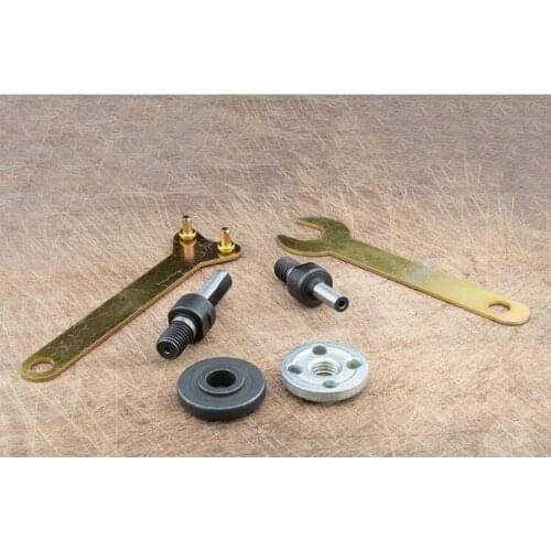 6mm 10mm Electric drill changed to Cutter angle grinder Bonding plate connecting rod Screw shaft adapter 6pcs/set NO.C0423