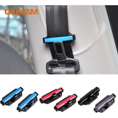 Car Safety Seat Belt Clip Car Styling for Skoda Octavia A5 A7 2 Rapid Fabia 1 3 Superb 2 Yeti Kodiaq Felicia VRS Roomster Citigo