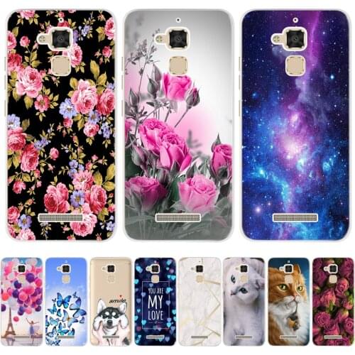 Cover For Funda Asus Zenfone 3 Max ZC520TL Case 5.2" Soft TPU Silicone Phone Case Back Cover for Asus Zenfone 3 Max X008D Case